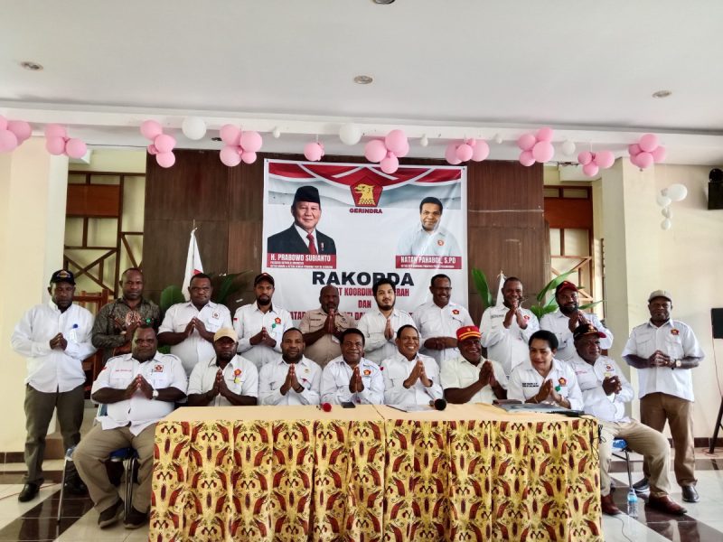 RAKORDA DPD Partai Gerindra Papua Pegunungan: Konsolidasi Kuat Menuju Langkah Strategis Pasca Pemilu